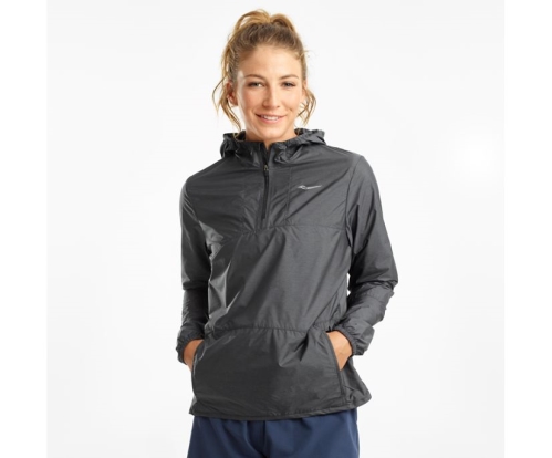 Tenis Saucony Timberline Pullover Mujer Tops Ropa Negras México MX-406-TI